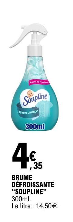 BRUME DÉFROISSANTE “SOUPLINE”