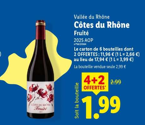 CÔTES DU RHÔNE Fruité