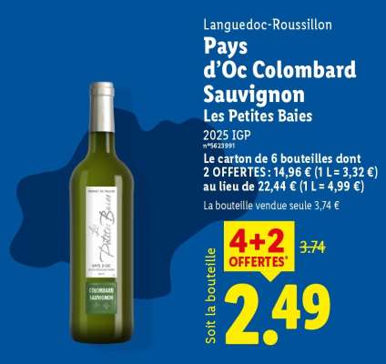 Pays d'Oc Colombard Sauvignon