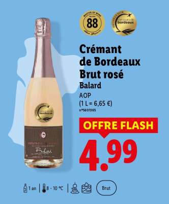 Crémant de Bordeaux brut rosé