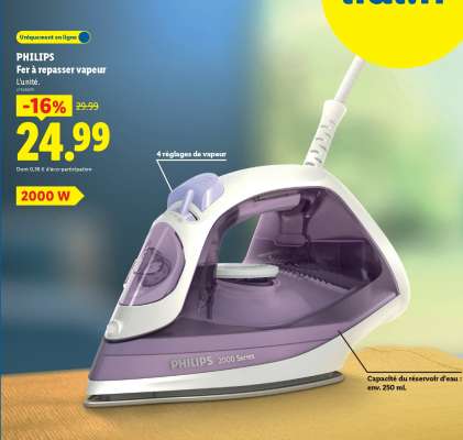 PHILIPS Fer à repasser vapeur