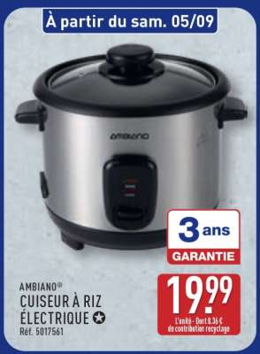 AMBIANO® CUISEUR À RIZ ÉLECTRIQUE