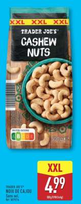 TRADER JOE'S NOIX DE CAJOU