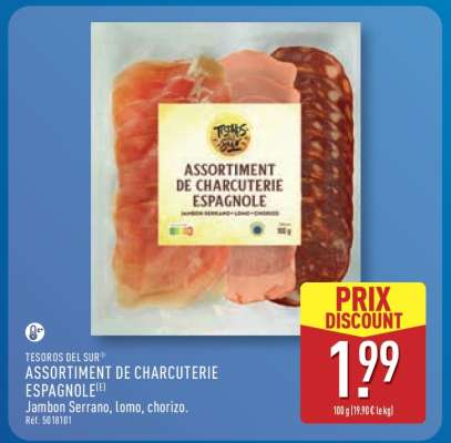 ASSORTIMENT DE CHARCUTERIE ESPAGNOLE