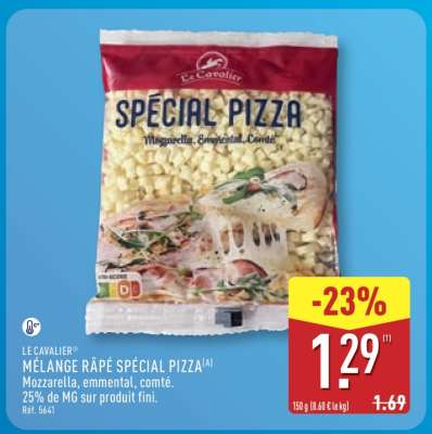 LE CAVALIER® MELANGE RÂPÉ SPÉCIAL PIZZA