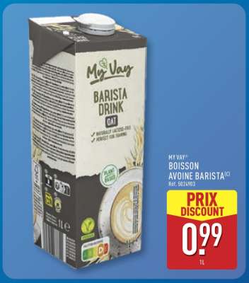 MY VAY® BOISSON AVOINE BARISTA