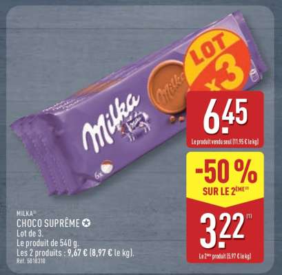 Milka CHOCO SUPRÊME