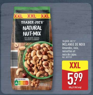 TRADER JOE'S MÉLANGE DE NOIX