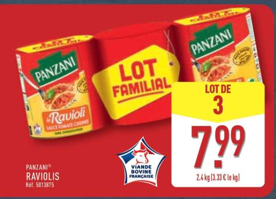 PANZANI RAVIOLIS