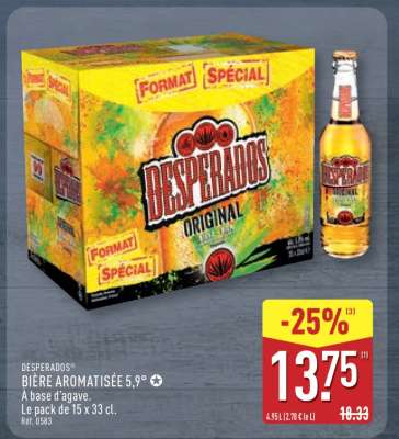 DESPERADOS BIÈRE AROMATISÉE 5,9°