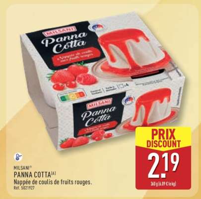 MILSANI PANNA COTTA