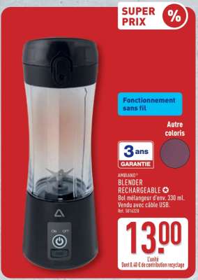 AMBIANO® BLENDER RECHARGEABLE