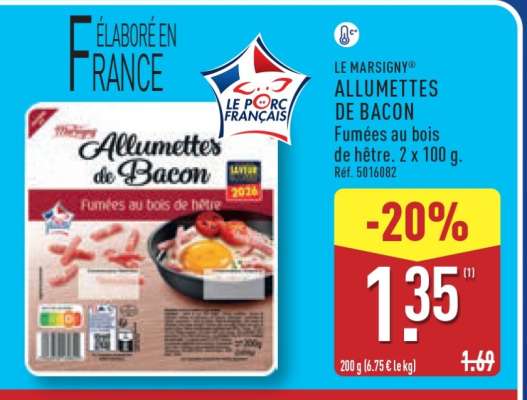 LE MARSIGNY ALLUMETTES DE BACON