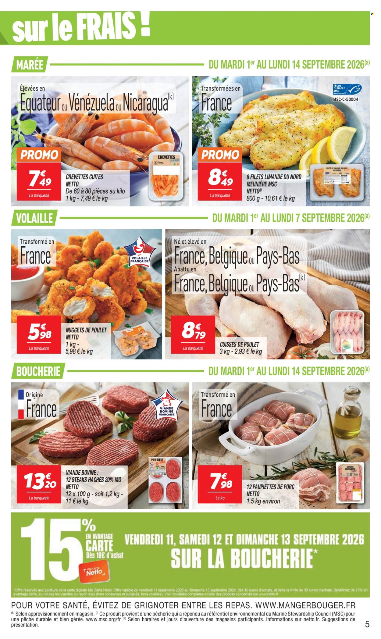 Catalogue Netto - 01/09/2026 - 14/09/2026. Page 5