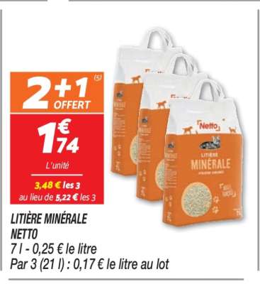 Litière Minérale
