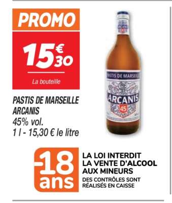 Pastis de Marseille Arcanis