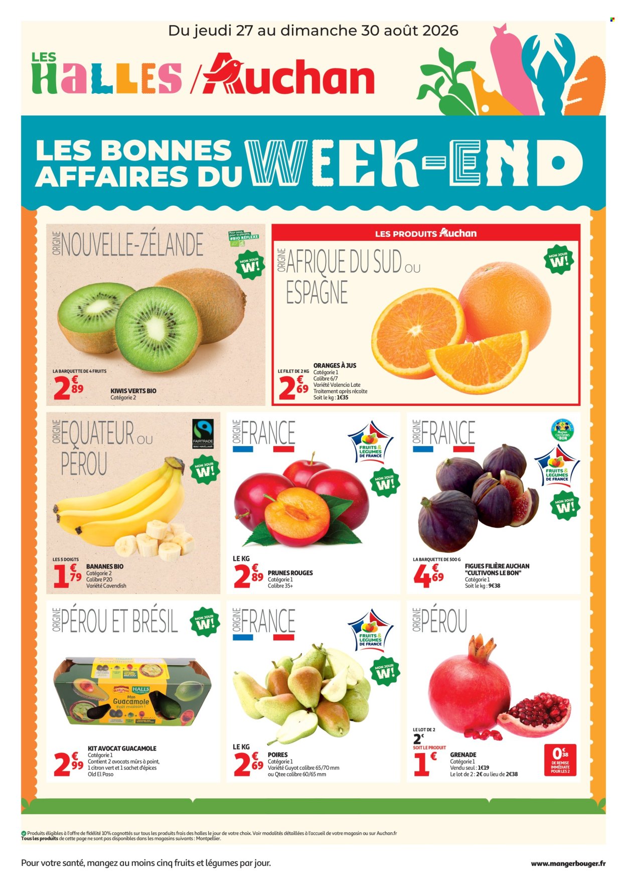 Catalogue Auchan - 27/08/2026 - 30/08/2026. Page 1