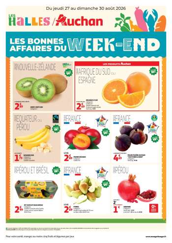 Catalogue Auchan - 27/08/2026 - 30/08/2026.