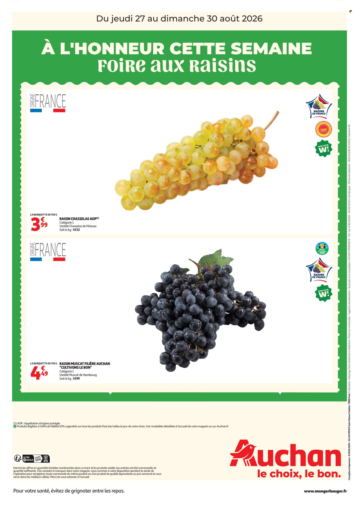Catalogue Auchan - 27/08/2026 - 30/08/2026. Page 2