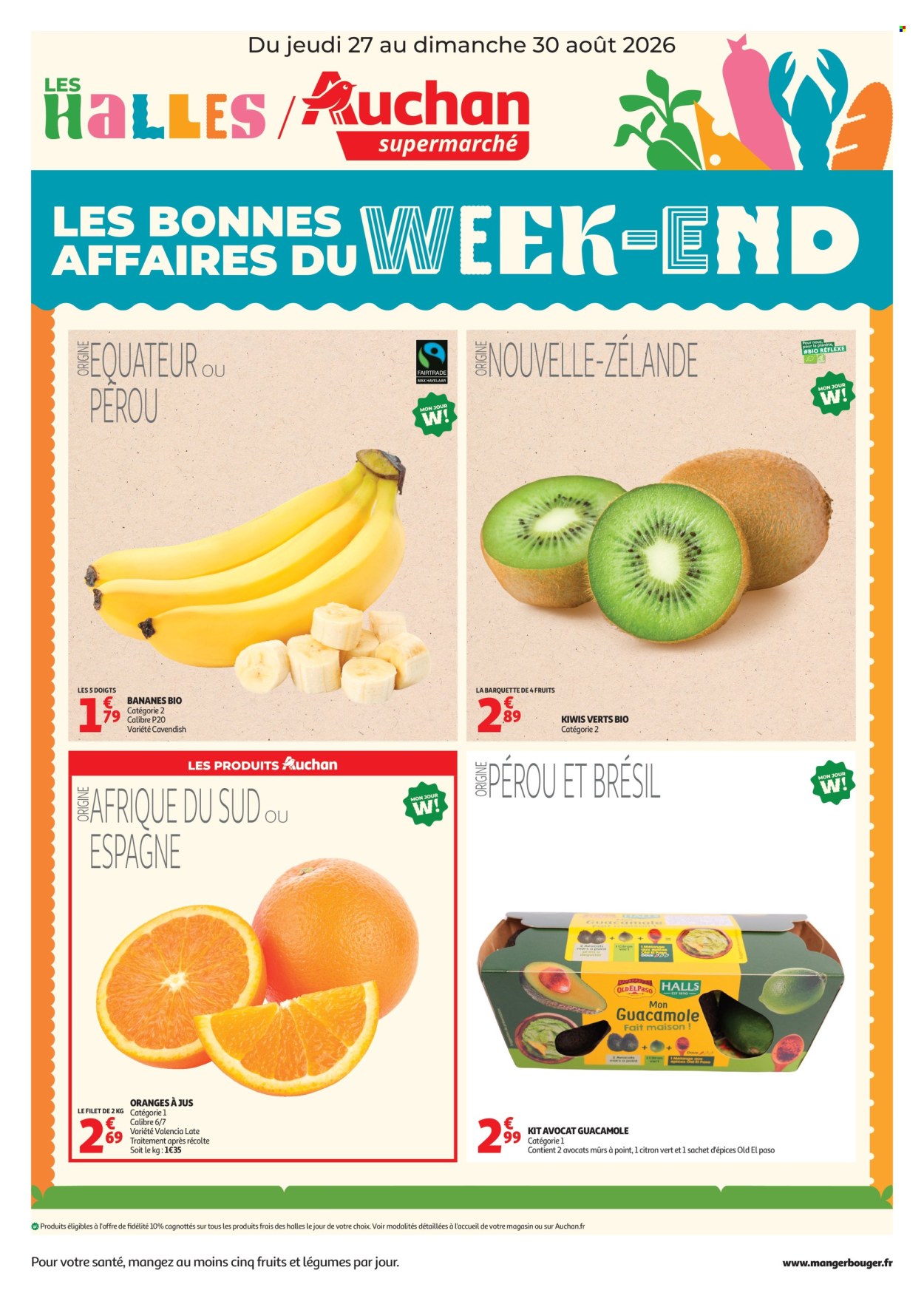 Catalogue Auchan - 27/08/2026 - 30/08/2026. Page 1