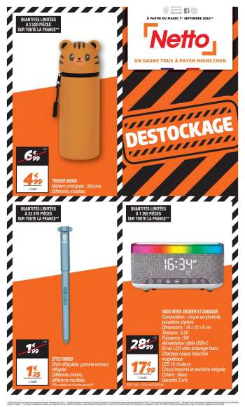Catalogue Netto - 01/09/2026 - 30/09/2026.