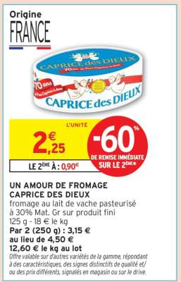 CAPRICE DES DIEUX