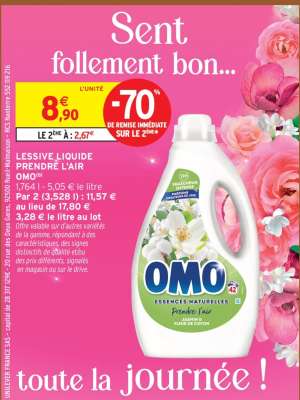 LESSIVE LIQUIDE PRENDRE L'AIR OMO