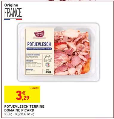 POTJEVLESCH TERRINE DOMAINE PICARD