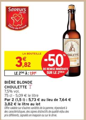 BIÈRE BLONDE CHOULETTE