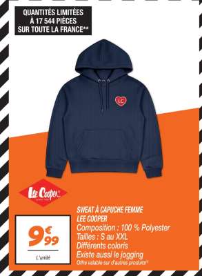 SWEAT À CAPUCHE FEMME