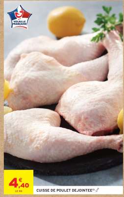 CUISSE DE POULET DÉJOINTÉE