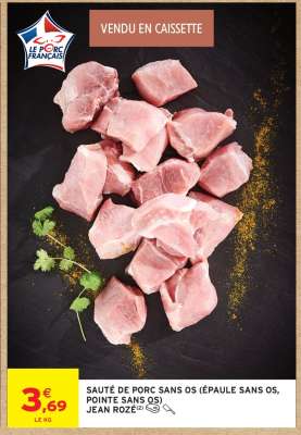 SAUTÉ DE PORC SANS OS