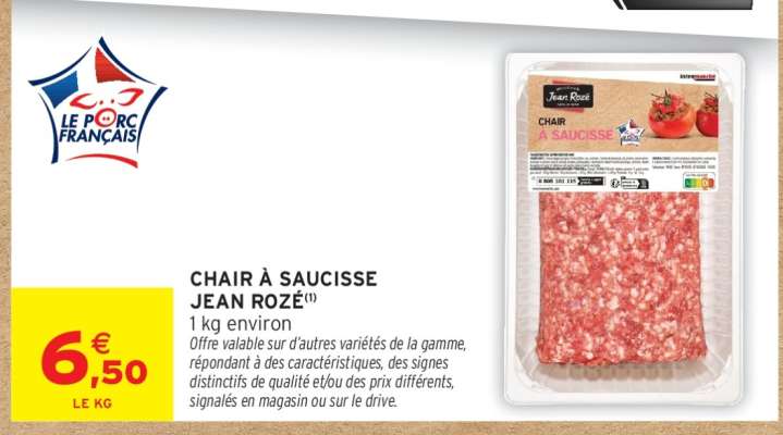 CHAIR À SAUCISSE JEAN ROZÉ