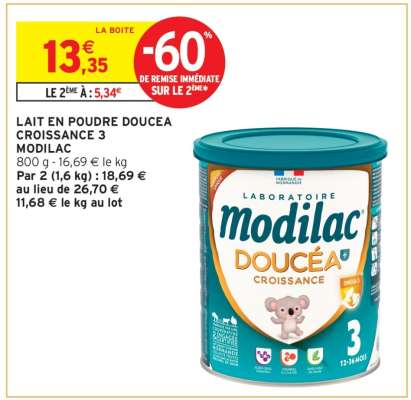 Modilac Doucéa Croissance 3