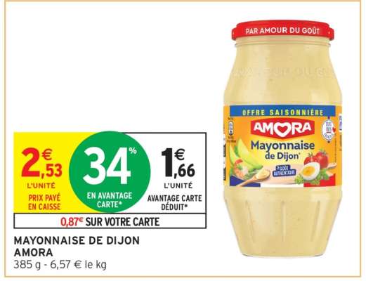 Mayonnaise De Dijon Amora