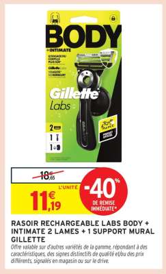 Rasoir Rechargeable Labs Body + Intimate