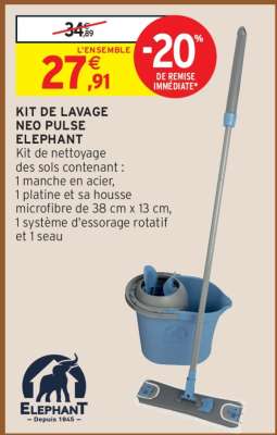 KIT DE LAVAGE NEO PULSE ELEPHANT