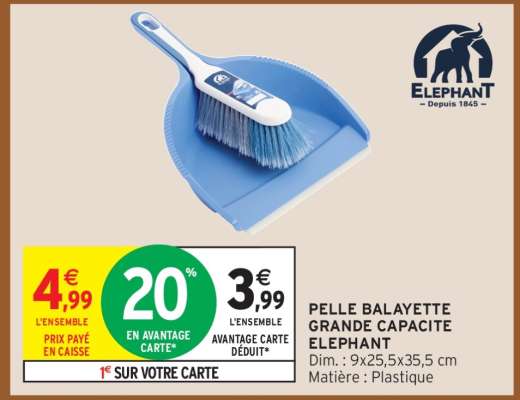 PELLE BALAYETTE GRANDE CAPACITE ELEPHANT