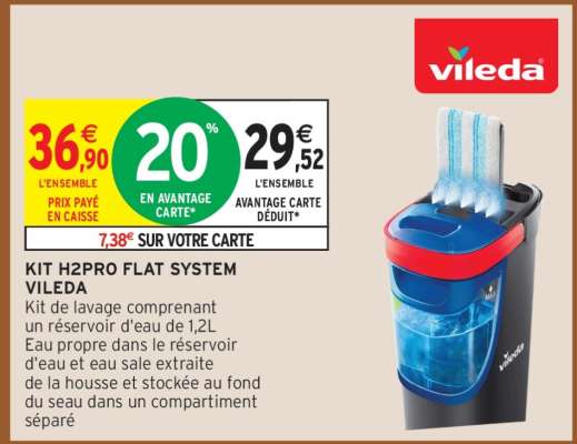 KIT H2PRO FLAT SYSTEM VILEDA