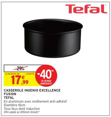 Casserole Ingenio Excellence Fusion