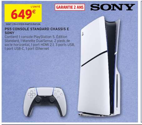 PS5 Console Standard Chassis E Sony