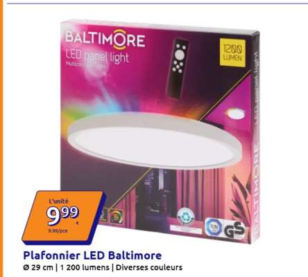 Plafonnier LED Baltimore