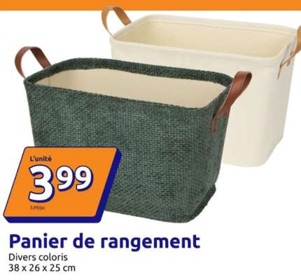 Panier de rangement