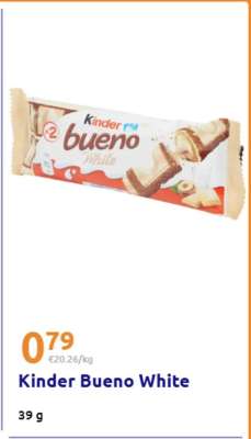 KINDER Bueno White