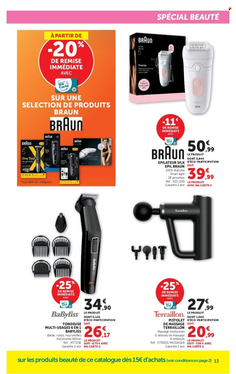 Catalogue SUPER U - 01/09/2026 - 13/09/2026. Page 13