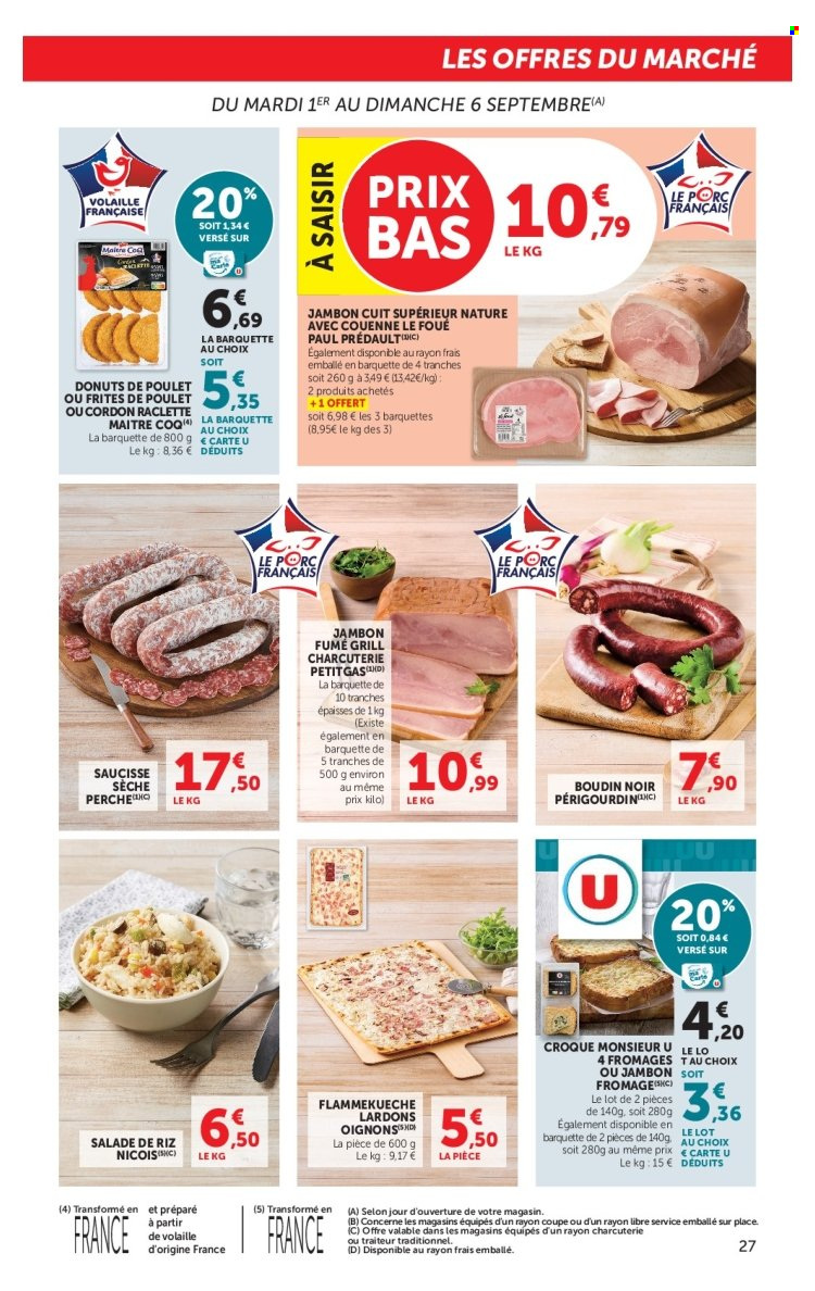 Catalogue SUPER U - 01/09/2026 - 13/09/2026. Page 27