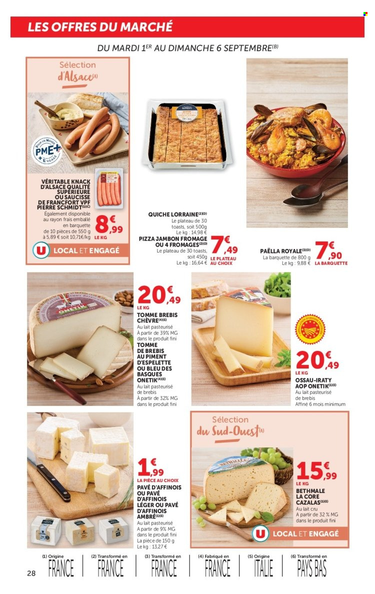 Catalogue SUPER U - 01/09/2026 - 13/09/2026. Page 28