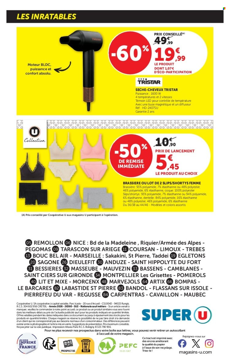 Catalogue SUPER U - 01/09/2026 - 13/09/2026. Page 32