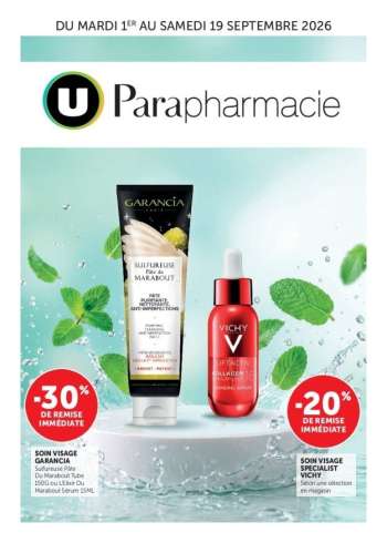 Catalogue Magasins U - 01/09/2026 - 19/09/2026.