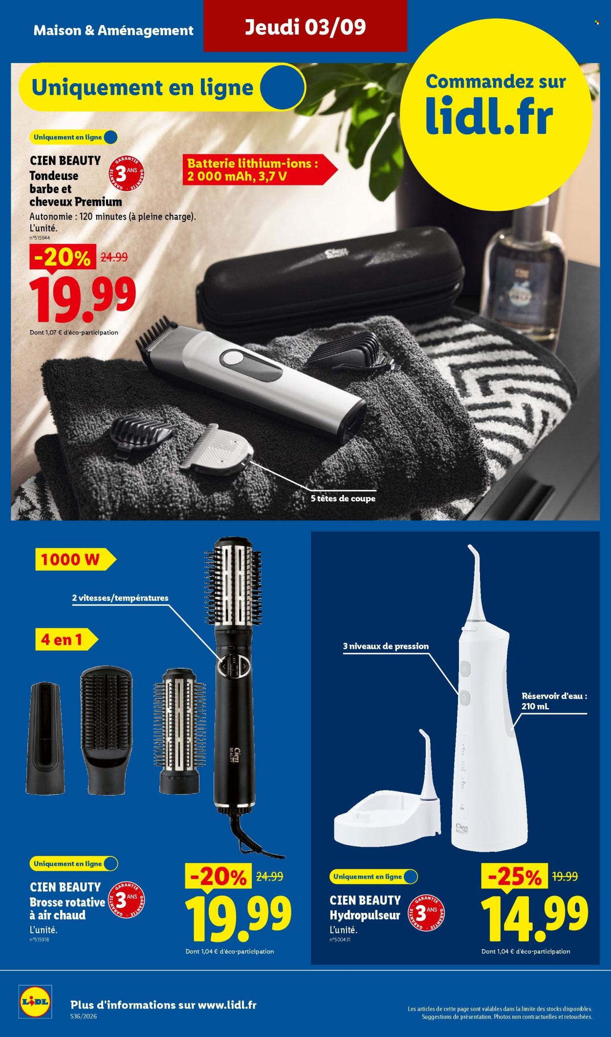 Catalogue Lidl - 03/09/2026 - 09/09/2026. Page 38